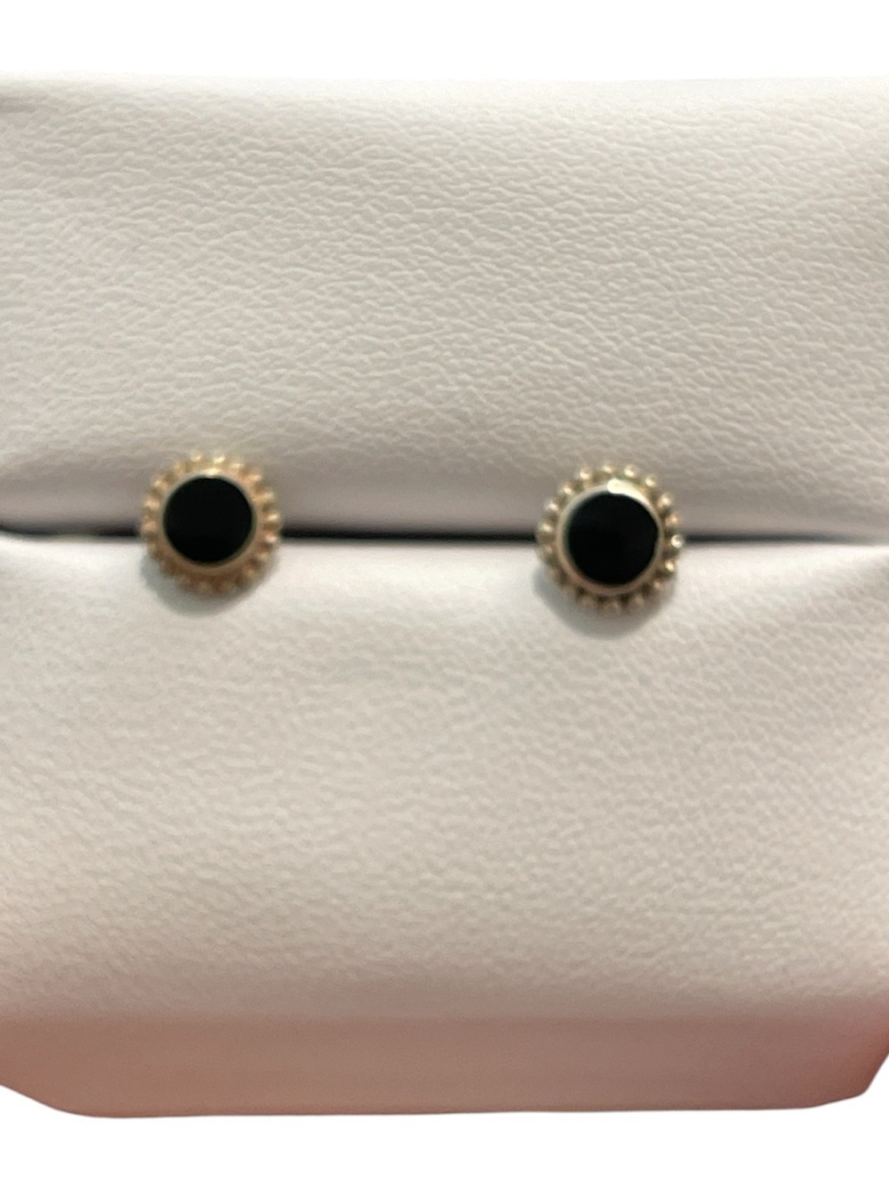 Classic Black Onyx sterling silver Stud Earrings - Women